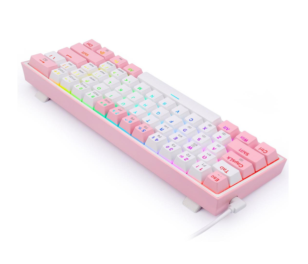 REDRAGON Fizz Pro (biało-różowa) K616RGB-PRO white pink - 1268110 - zdjęcie 7